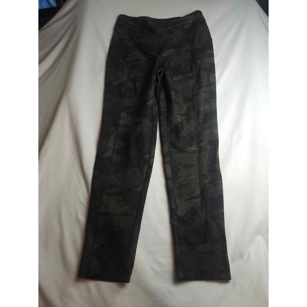 Rewash Leggings Women's Green Camouflage High Rise Elastic Waist Stretch - XL